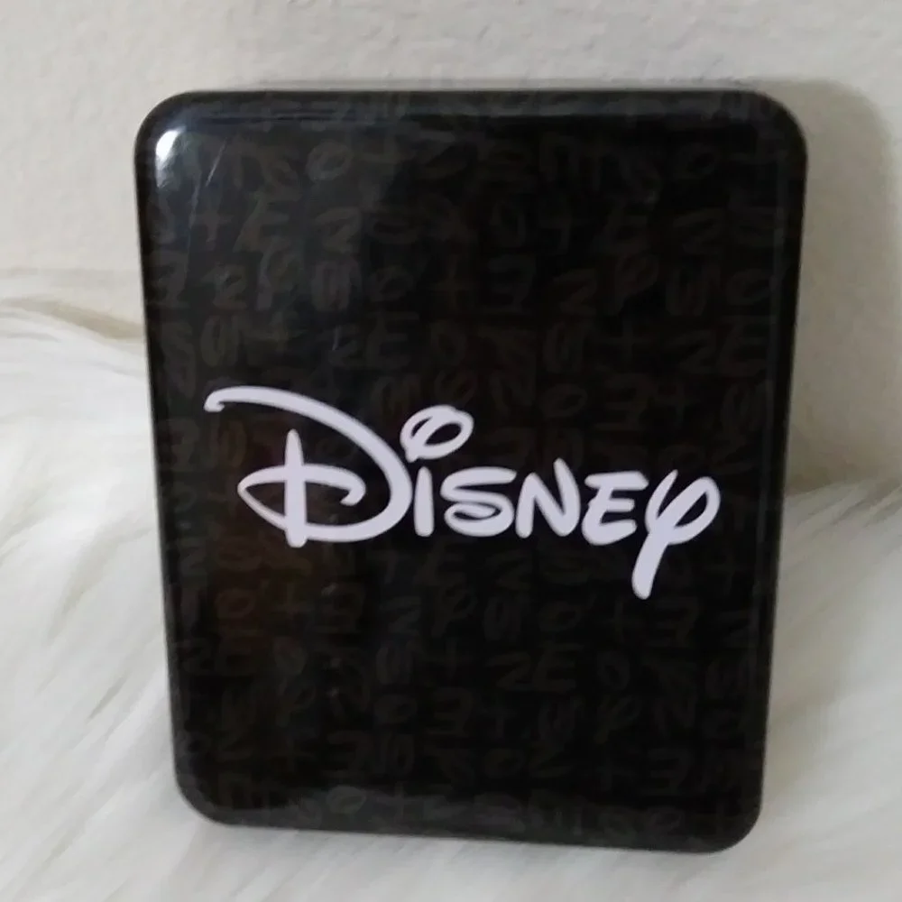 Disney Yellow Mickey and Minnie Bi-fold Wallet with Metal Tin Gift - Picture 7 of 16